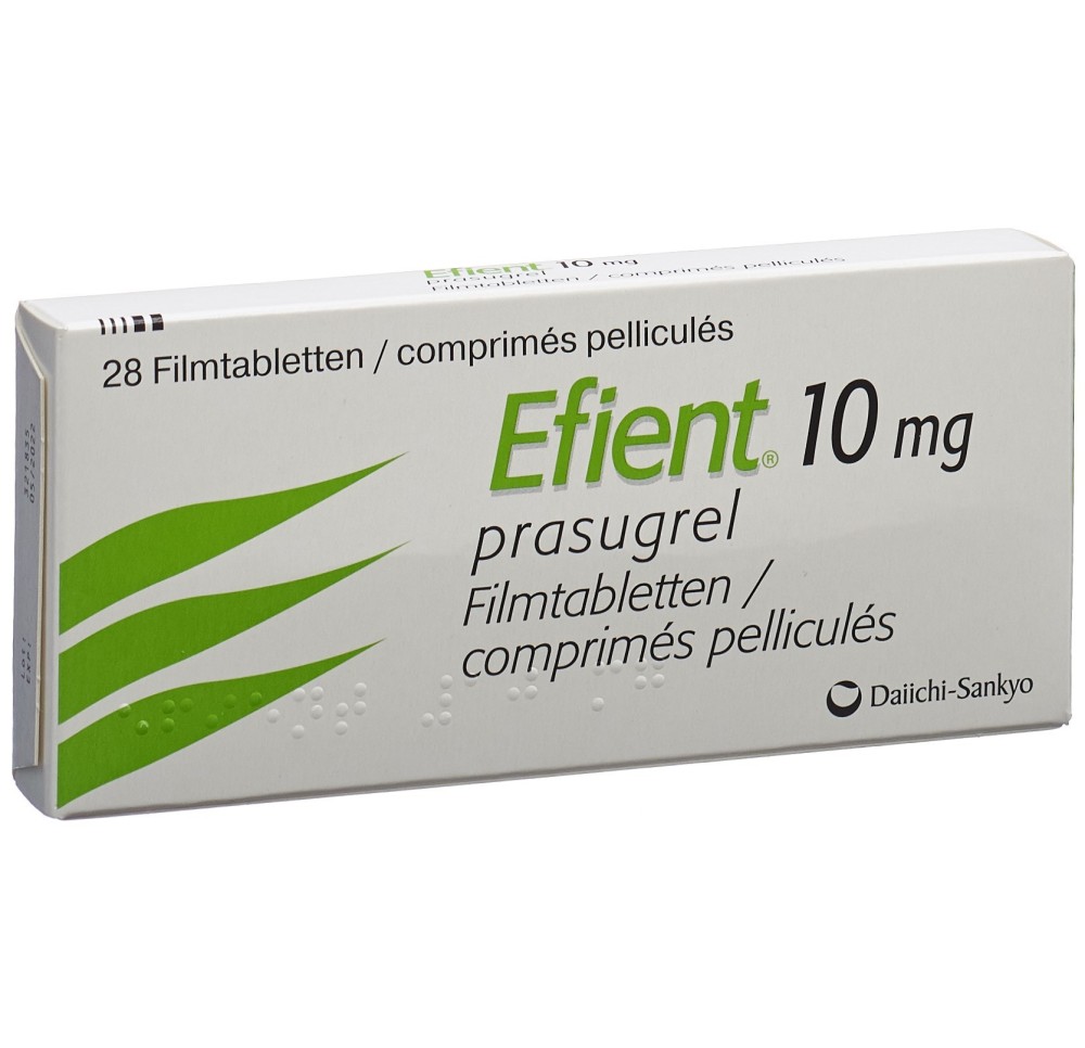 EFIENT cpr pell 10 mg 28 pce EFIENT cpr pell 10 mg 28 pce
