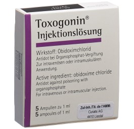 TOXOGONIN sol inj 250 mg/ml 5 amp 1 ml