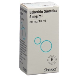 EPHEDRIN Sintetica sol inj 50 mg/10ml flacon