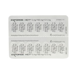 EXFORGE HCT cpr pell 5mg/160mg/12.5mg 98 pce