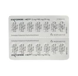 EXFORGE HCT cpr pell 5mg/160mg/25mg 98 pce