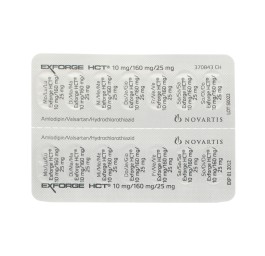 EXFORGE HCT cpr pell 10mg/160mg/25mg 98 pce