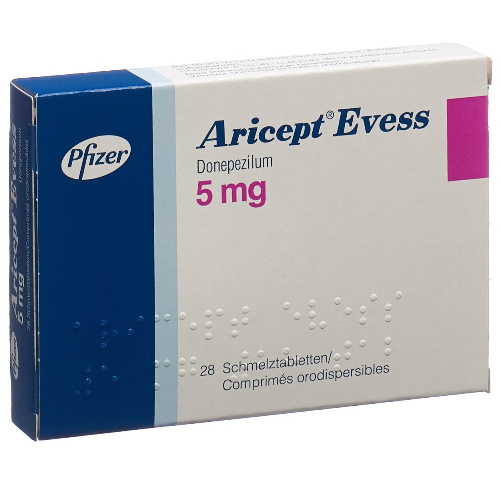 ARICEPT Evess cpr orodisp 5 mg 28 pce ARICEPT Evess cpr orodisp 5 mg 28 pce