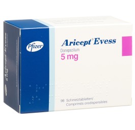 ARICEPT Evess cpr orodisp 5 mg 98 pce