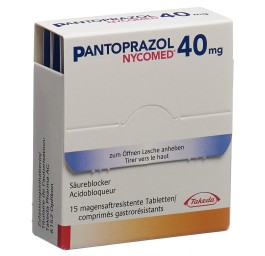 PANTOPRAZOL Nycomed cpr pell 40 mg 15 pce