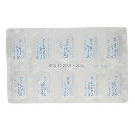 GALVUMET cpr pell 50/850 mg 60 pce