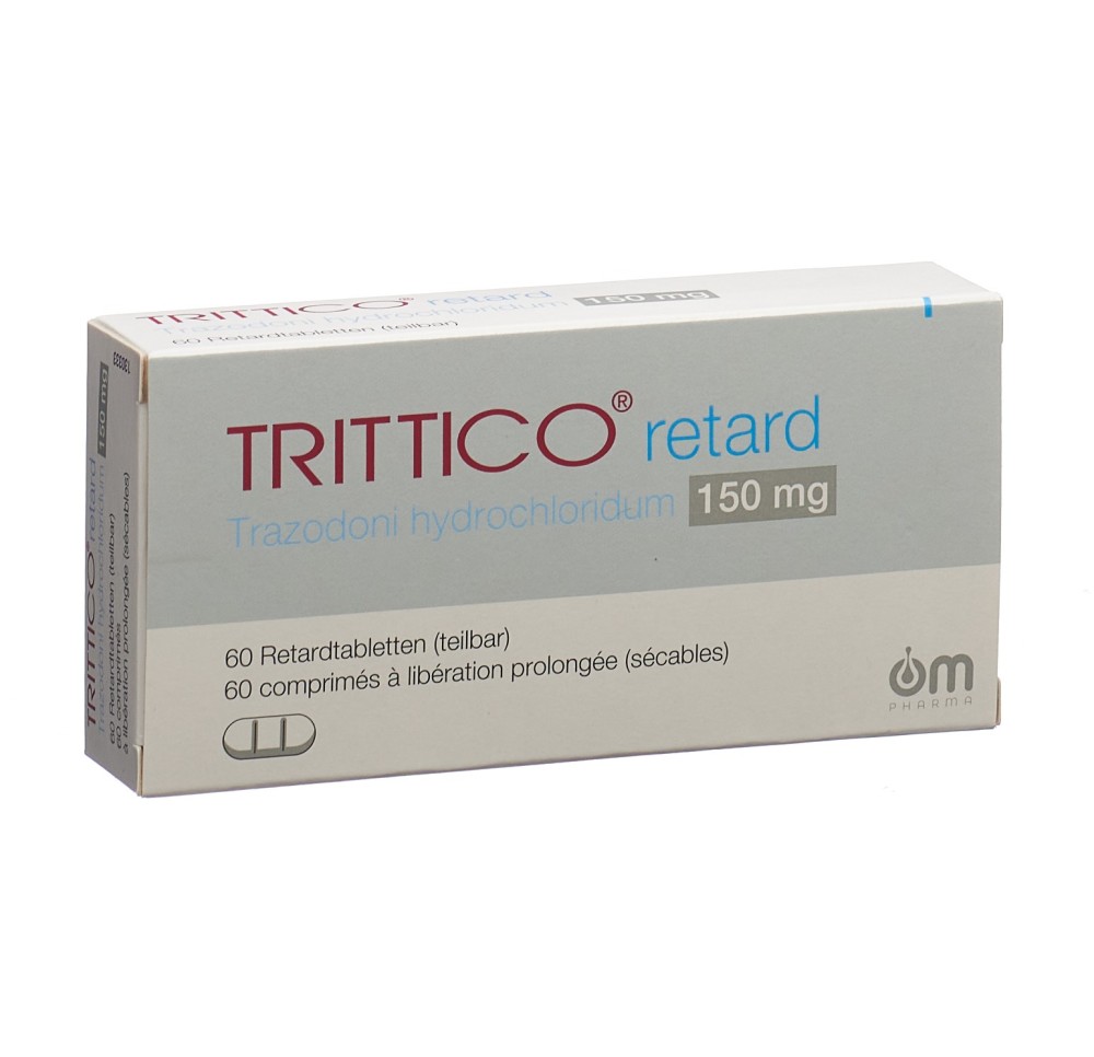 TRITTICO cpr ret 150 mg 60 pce TRITTICO cpr ret 150 mg 60 pce