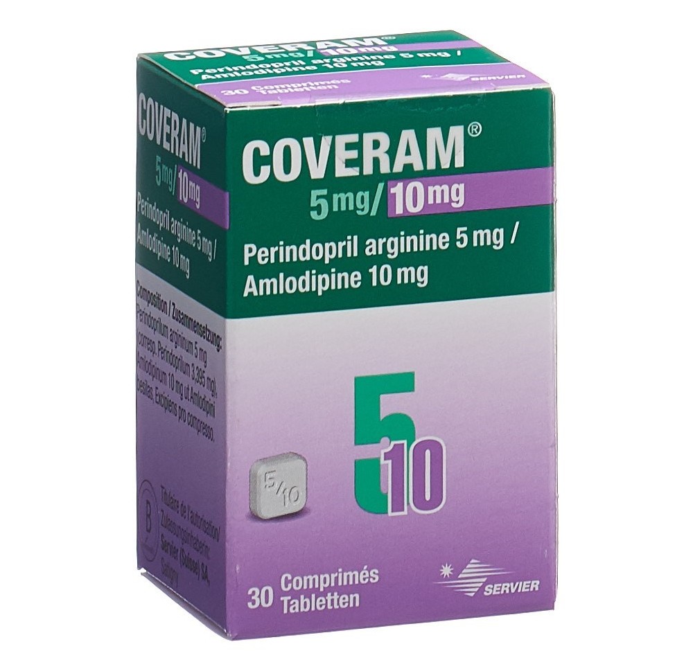 COVERAM cpr 5/10mg bte 30 pce COVERAM cpr 5/10mg bte 30 pce
