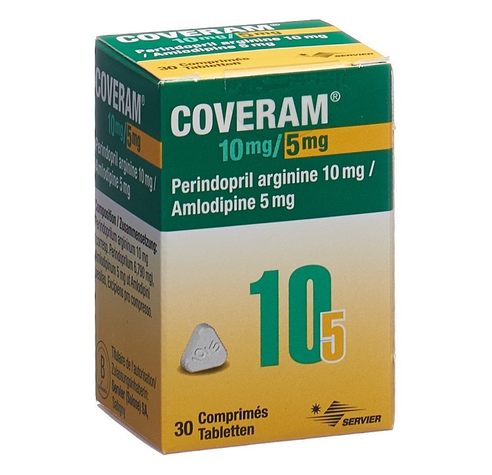 COVERAM cpr 10/5 mg bte 30 pce COVERAM cpr 10/5 mg bte 30 pce