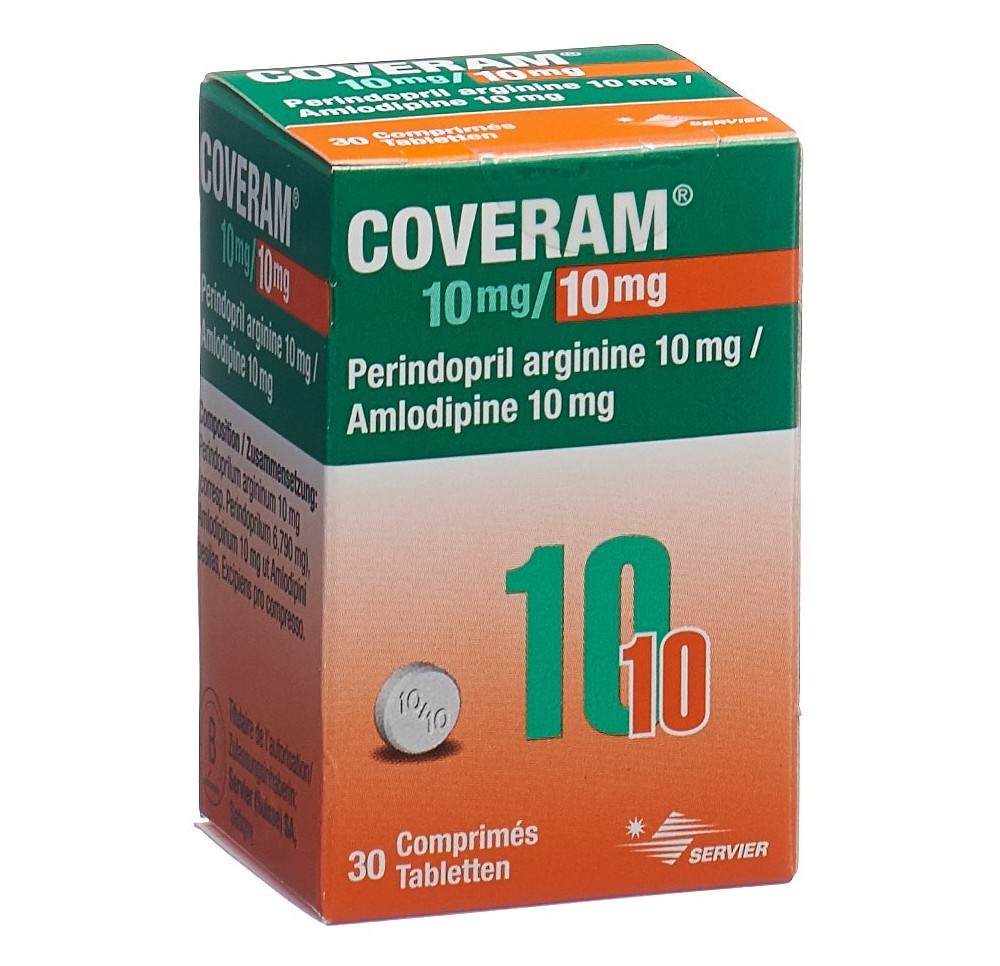 COVERAM cpr 10/10 mg bte 30 pce COVERAM cpr 10/10 mg bte 30 pce