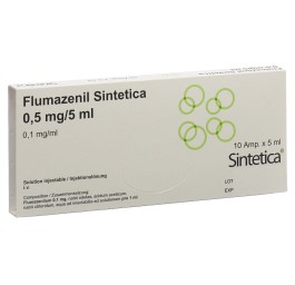 FLUMAZENIL Sintetica 0.5 mg/5ml 10 amp 5 ml