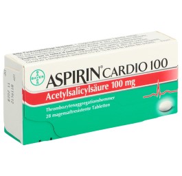 ASPIRINE CARDIO cpr pell 100 mg 28 pce