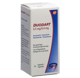 DUODART caps 0.5mg/0.4mg bte 30 pce