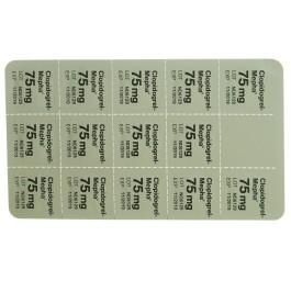 CLOPIDOGREL Mepha Lactab 75 mg 84 pce