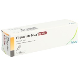 FILGRASTIM Teva 48 mio U/0.8ml ser prê 0.8 ml