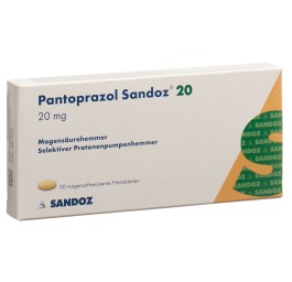 PANTOPRAZOLE Sandoz cpr pell 20 mg 30 pce