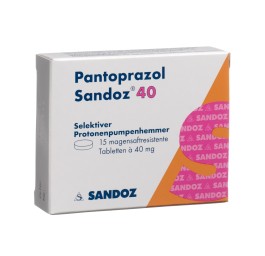 PANTOPRAZOLE Sandoz cpr pell 40 mg 15 pce