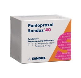 PANTOPRAZOLE Sandoz cpr pell 40 mg 60 pce