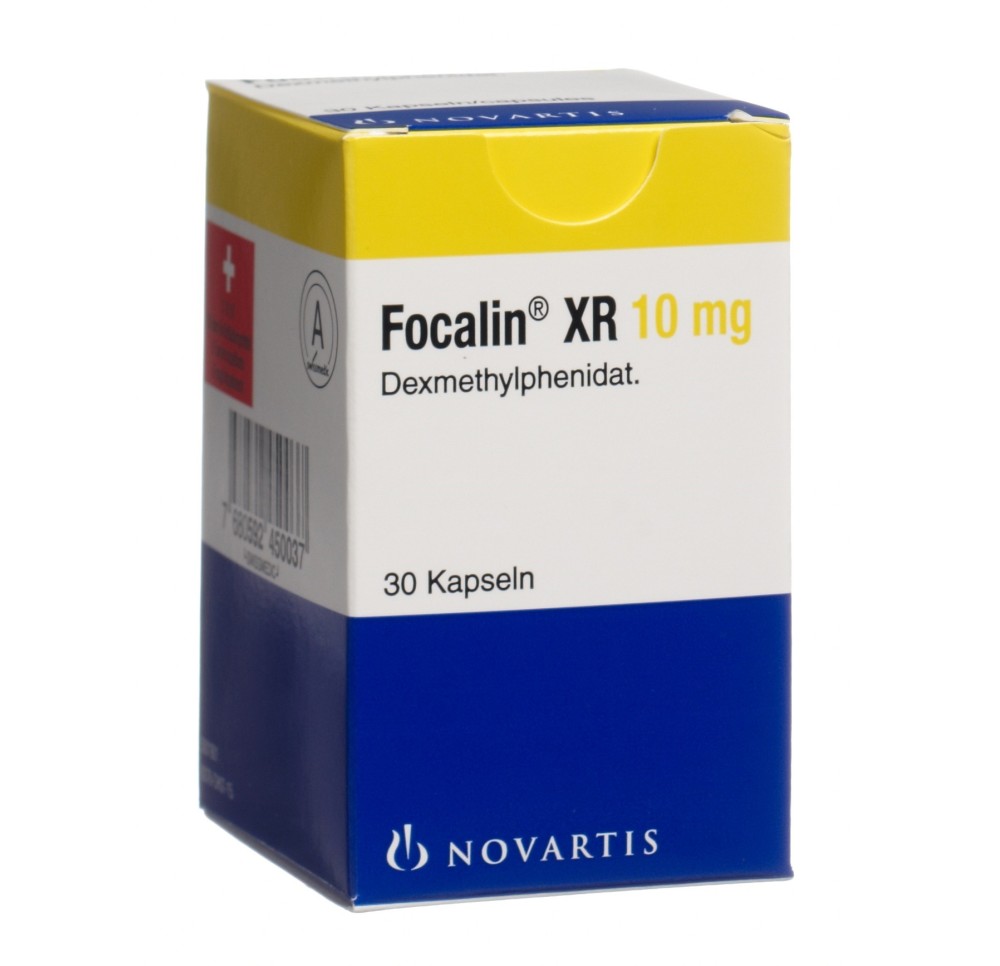 FOCALIN XR caps ret 10 mg bte 30 pce FOCALIN XR caps ret 10 mg bte 30 pce