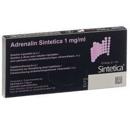 ADRENALIN Sint 1 mg/ml s disulf 1ml 10 amp 1 ml