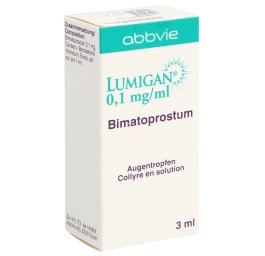 LUMIGAN gtt opht 0.1 mg/ml fl 3 ml