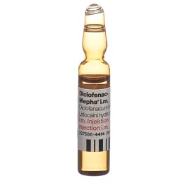 DICLOFENAC Mepha sol inj 75 mg/2ml 50 amp 2 ml