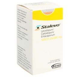 STALEVO cpr pell 125/31.25/200mg bte 30 pce