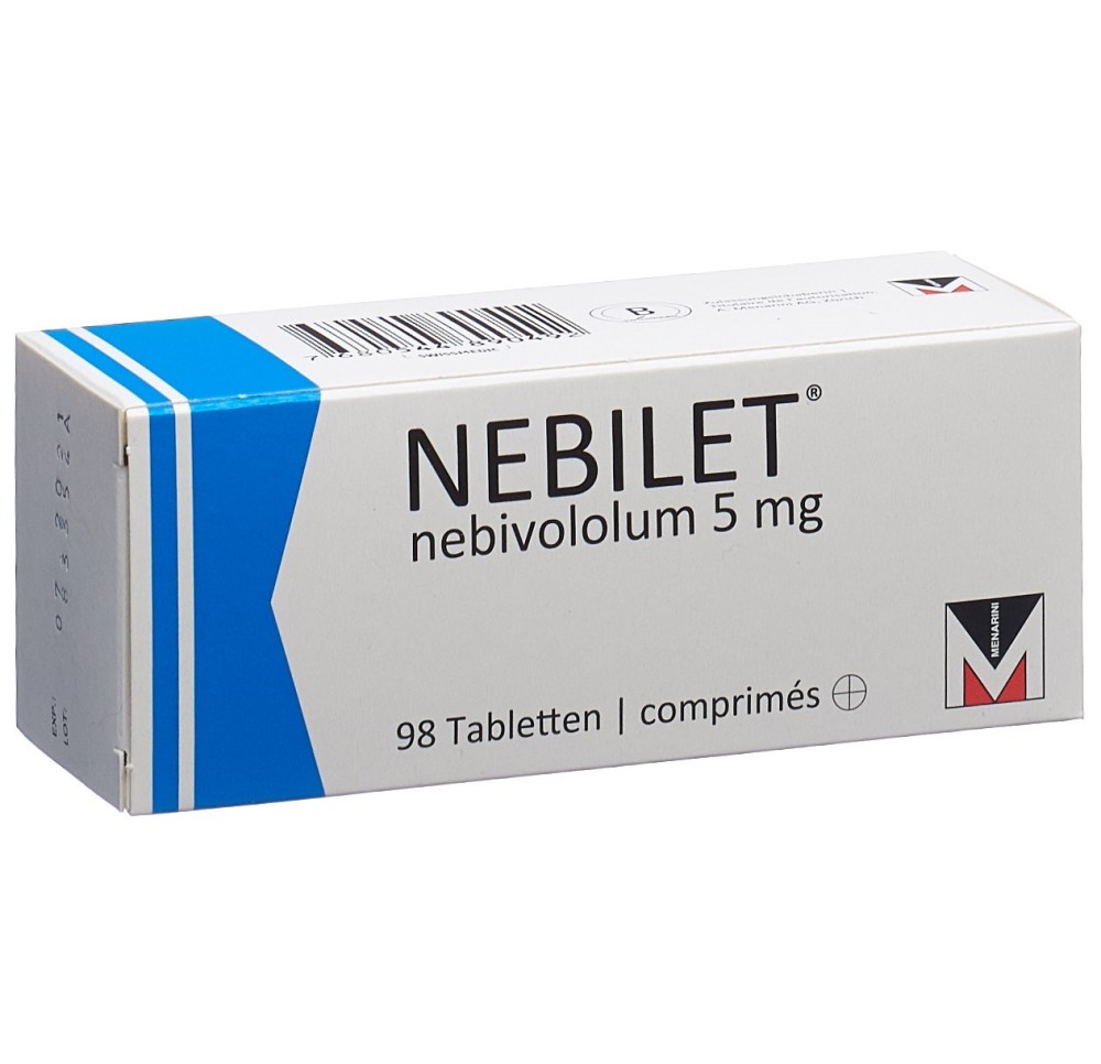 NEBILET cpr 5 mg 98 pce NEBILET cpr 5 mg 98 pce