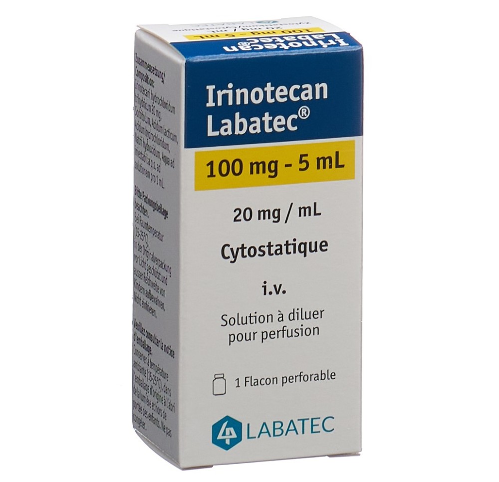 IRINOTECAN Labatec 100 mg/5ml flac 5 ml IRINOTECAN Labatec 100 mg/5ml flac 5 ml