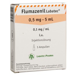 FLUMAZENIL Labatec 0.5 mg/5ml 5 amp 5 ml