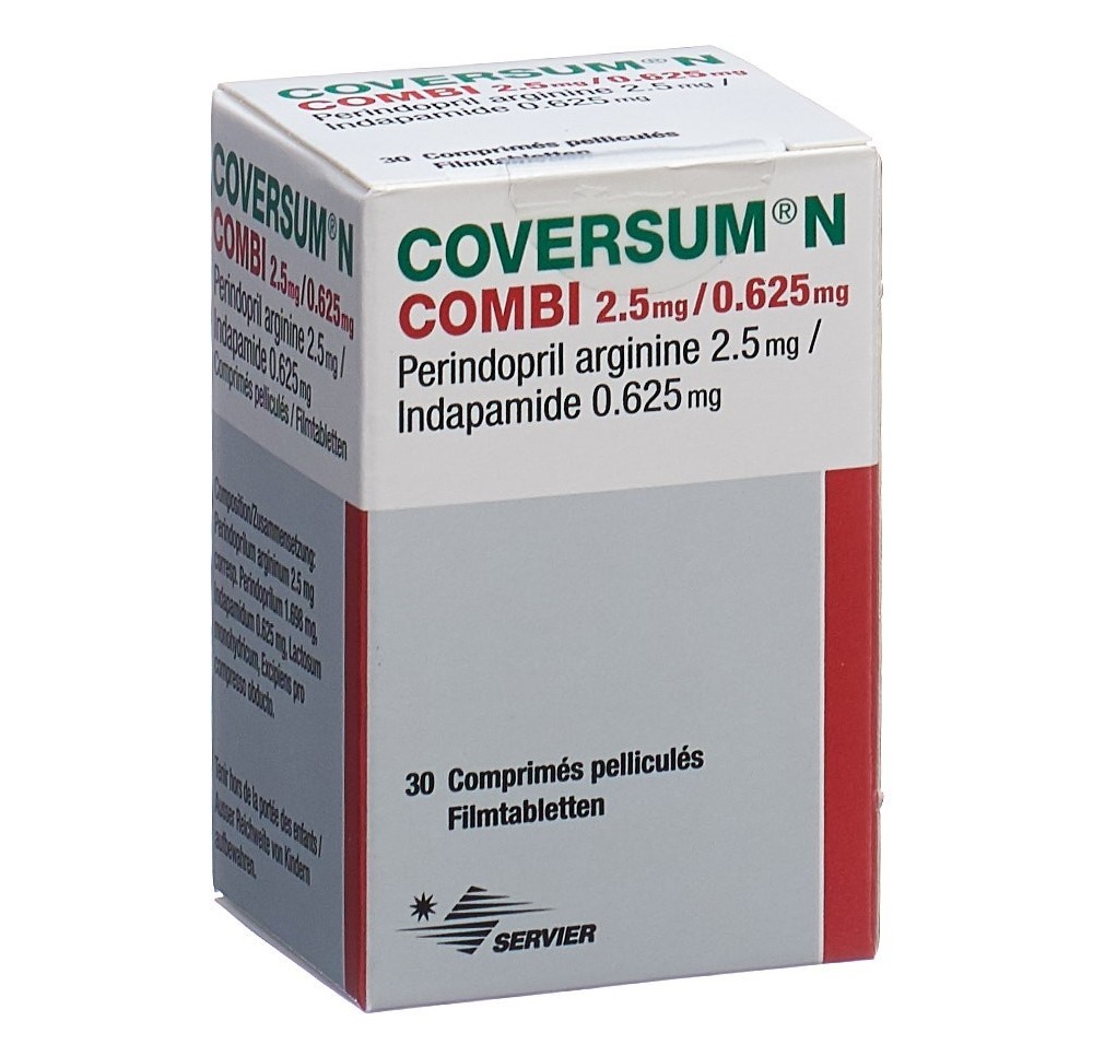 COVERSUM N Combi cpr pell 2.5/0.625 mg 30 pce COVERSUM N Combi cpr pell 2.5/0.625 mg 30 pce