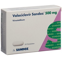VALACICLOVIR Sandoz cpr pell 500 mg 30 pce