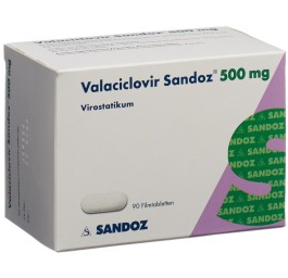 VALACICLOVIR Sandoz cpr pell 500 mg 90 pce