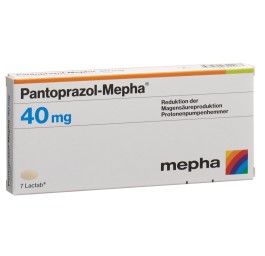 PANTOPRAZOL Mepha Lactab 40 mg 7 pce
