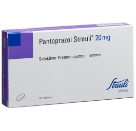 PANTOPRAZOLE Streuli cpr pell 20 mg 60 pce