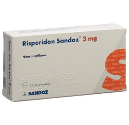RISPERIDONE Sandoz cpr orodisp 3 mg 28 pce