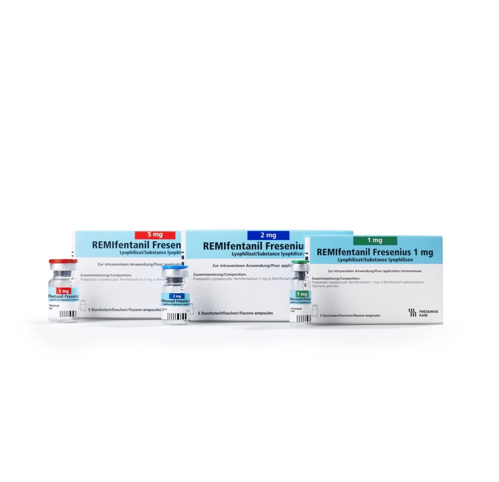 REMIFENTANIL Fresenius 2 mg flac 5 pce