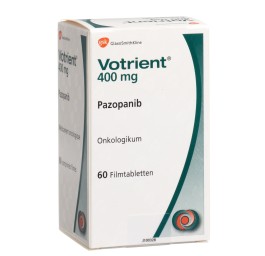 VOTRIENT cpr pell 400 mg bte 60 pce
