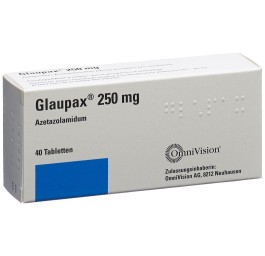 GLAUPAX cpr 250 mg 40 pce