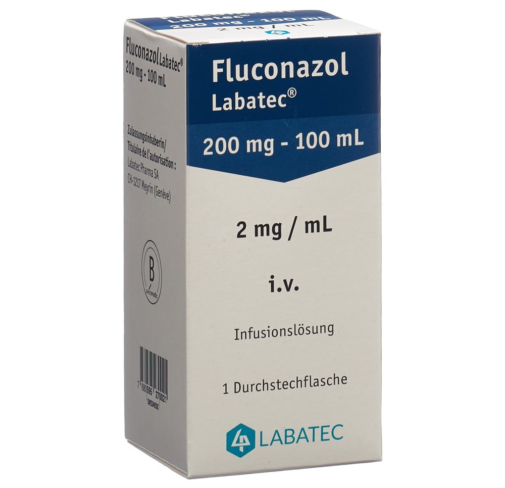 FLUCONAZOL Labatec sol perf 200 mg/100ml 100 ml FLUCONAZOL Labatec sol perf 200 mg/100ml 100 ml