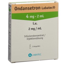 ONDANSETRON Labatec conc perf 4 mg/2ml 5 amp 2 ml