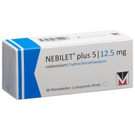 NEBILET plus cpr pell 5/12.5 mg 98 pce