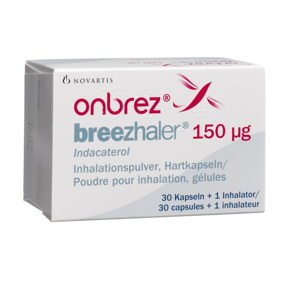 ONBREZ BREEZHALER 0.15 mg 30 pce ONBREZ BREEZHALER 0.15 mg 30 pce