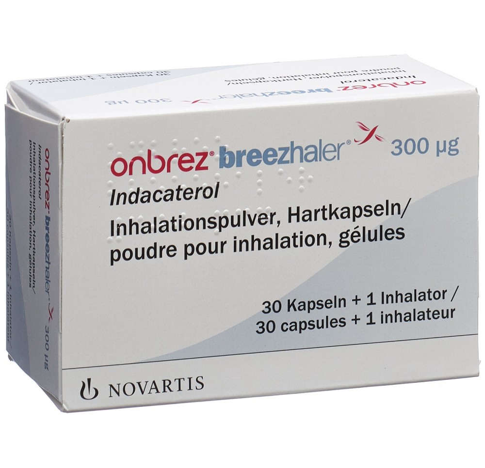 ONBREZ BREEZHALER 0.3 mg 30 pce ONBREZ BREEZHALER 0.3 mg 30 pce
