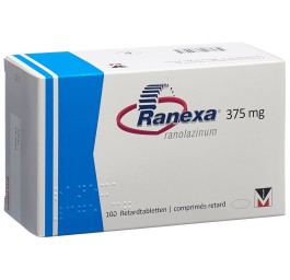 RANEXA cpr ret 375 mg 100 pce