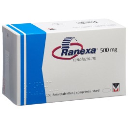 RANEXA cpr ret 500 mg 100 pce