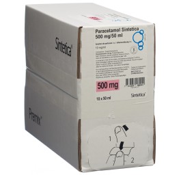 PARACETAMOL Sintetica 500 mg/50ml 10 sach 50 ml