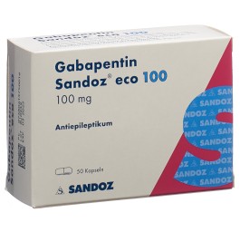 GABAPENTINE Sandoz eco caps 100 mg 50 pce