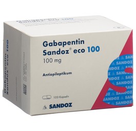 GABAPENTINE Sandoz eco caps 100 mg 100 pce