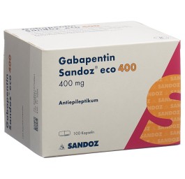 GABAPENTINE Sandoz eco caps 400 mg 100 pce